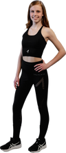 Load image into Gallery viewer, IRISH DANCE TOP/BRA - Elegance - black
