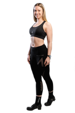 Load image into Gallery viewer, IRISH DANCE TOP/BRA - Strong - black

