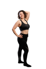 Load image into Gallery viewer, IRISH DANCE TOP/BRA - Strong - black

