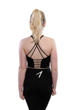 Load image into Gallery viewer, IRISH DANCE TOP/BRA - Elegance - black
