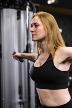 Load image into Gallery viewer, IRISH DANCE TOP/BRA - Strong - black
