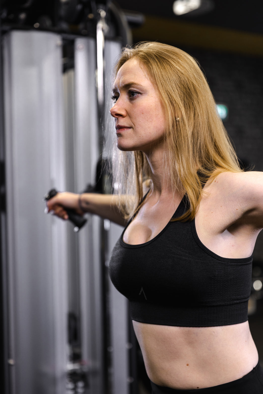 IRISH DANCE TOP/BRA - Strong - black